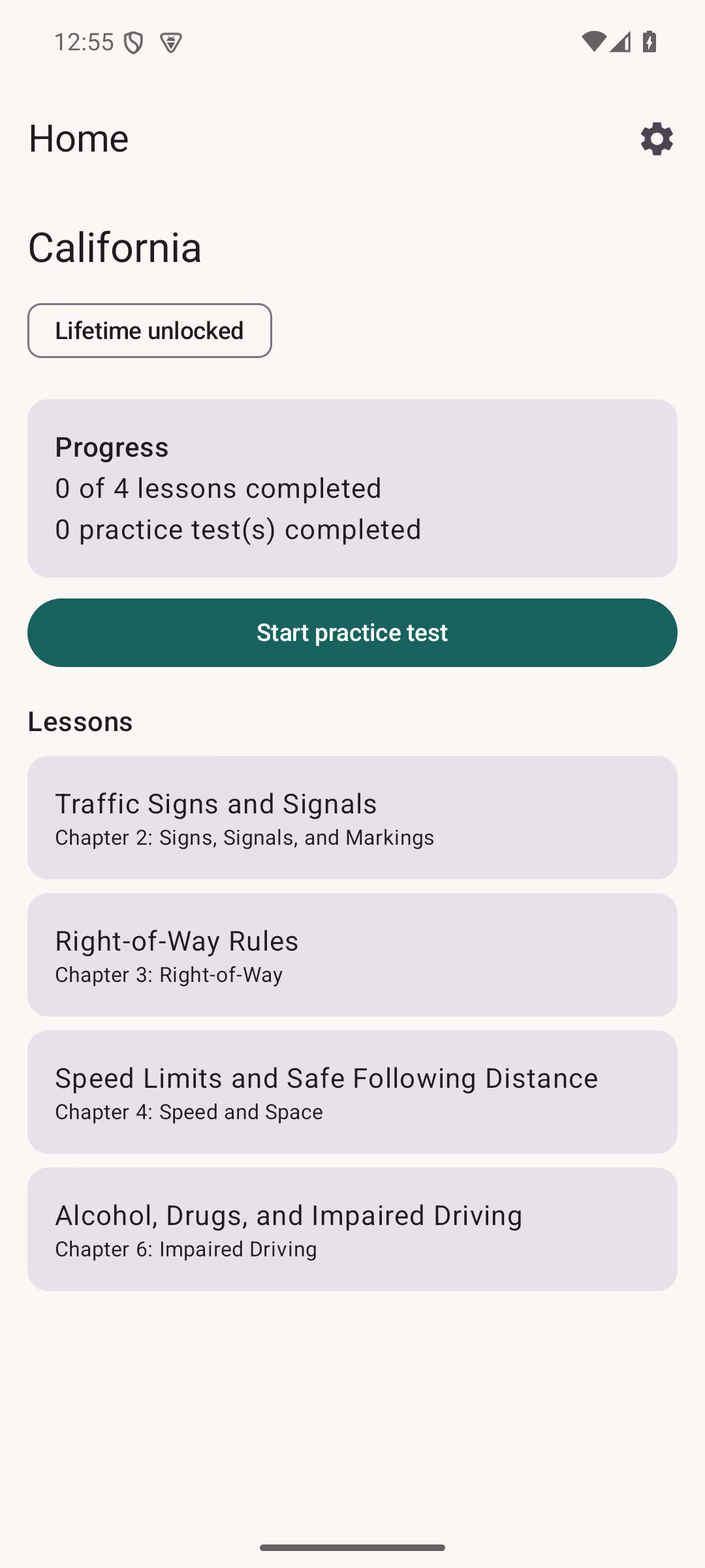PermitFair DMV Prep preview screenshot 2