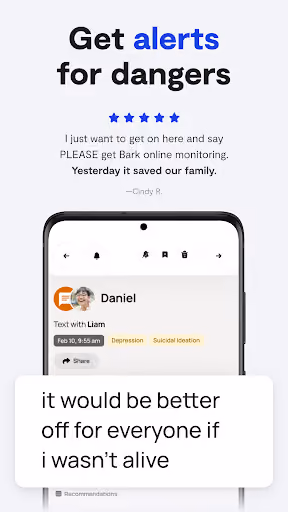 Bark's child-safety app misflags a statue as explicit, drops connections often preview screenshot 3