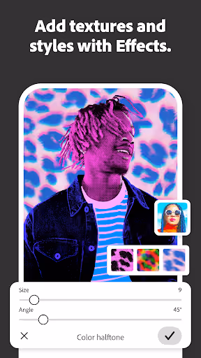 Photoshop mobile can't match desktop-level editing precision preview screenshot 3