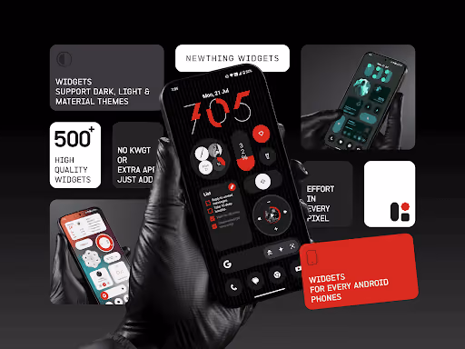 NewThing Widgets Pro's Nothing-style widgets keep freezing on the phones that paid for them preview screenshot 1