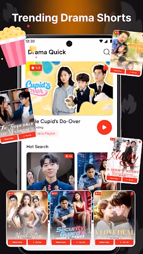 DramaTV buried dramas under ads preview screenshot 2