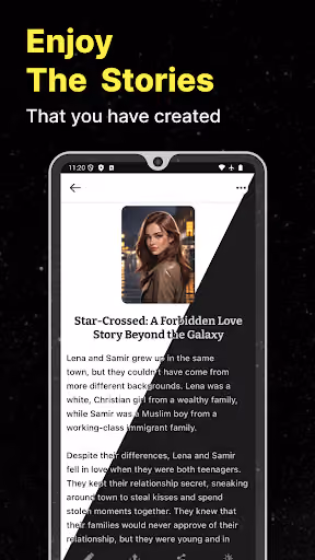 AI Story Generator loses hours of writing and forgets characters mid-book preview screenshot 5