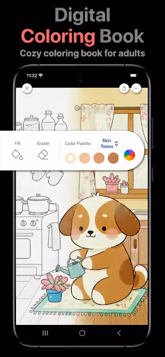 The coloring app hid relaxation behind a paywall preview screenshot 2