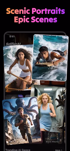 SelfyzAI+ sells 'unlimited' AI video credits that run out mid-project preview screenshot 8