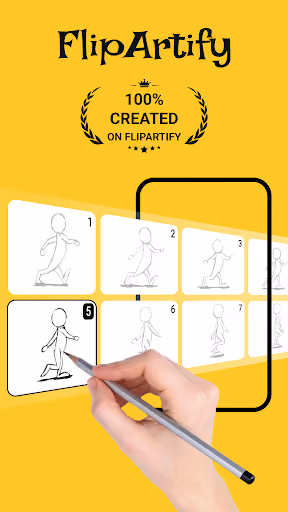 Ads buried a beginner flipbook app preview screenshot 1