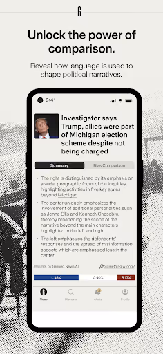 Ground News requires your card before the trial even starts preview screenshot 4