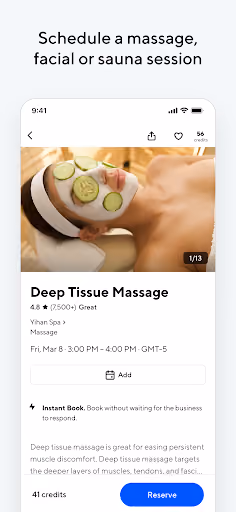 ClassPass users distrust credits, cancellation, and Android search preview screenshot 4