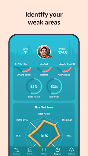 Zutobi paywalls the driving-permit quiz after just three questions preview screenshot 8