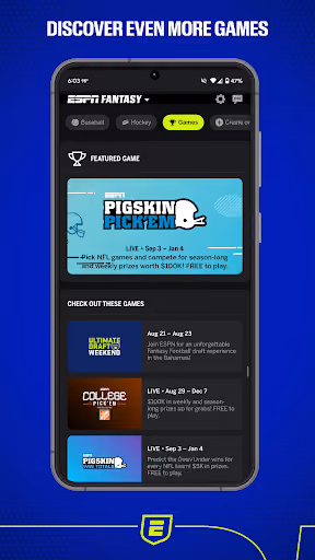 ESPN Fantasy keeps freezing on game day preview screenshot 7