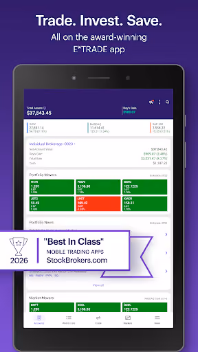 E*TRADE broke Android login, but licensing blocks copycats preview screenshot 8