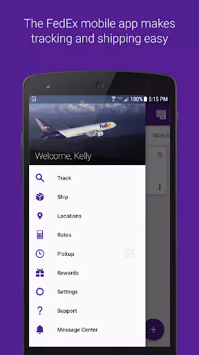 FedEx Mobile broke basic package tracking preview screenshot 1