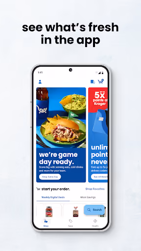 Fred Meyer’s update broke lists, coupons, and search preview screenshot 1