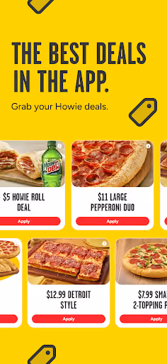 Hungry Howies turned ordering into a broken webview preview screenshot 4