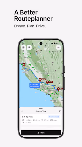 Rivian's ABRP update broke routing and paywalled Android Auto preview screenshot 1