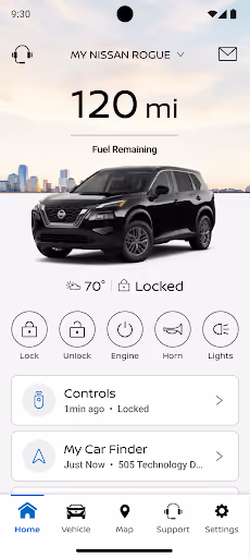 MyNISSAN’s remote controls fail where only Nissan can fix preview screenshot 1