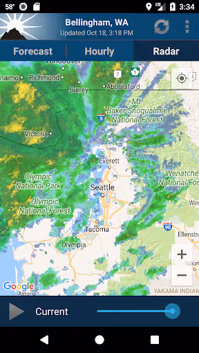 NOAA Weather (Pro) has no fallback when the government's own weather API goes down preview screenshot 3