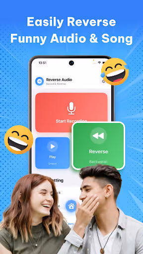 Reverse-voice app buried users under ads preview screenshot 1