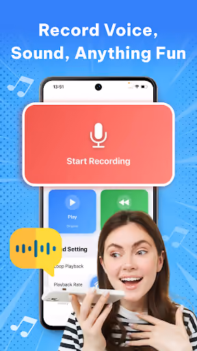 Reverse-voice app buried users under ads preview screenshot 2