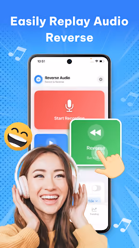 Reverse-voice app buried users under ads preview screenshot 4