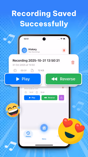 Reverse-voice app buried users under ads preview screenshot 5
