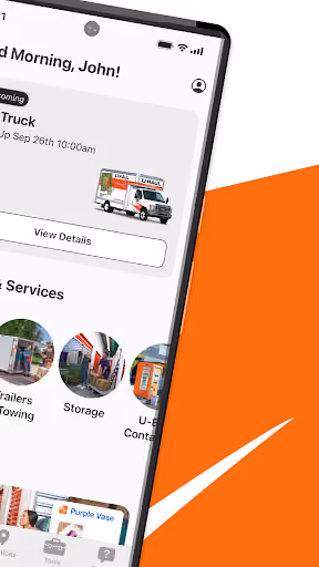 U-Haul forced users into a broken pickup app preview screenshot 2