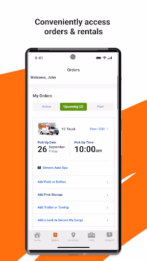 U-Haul forced users into a broken pickup app preview screenshot 3