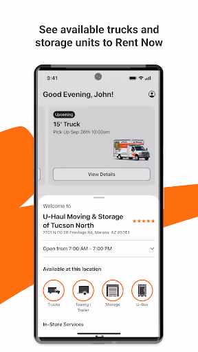 U-Haul forced users into a broken pickup app preview screenshot 4