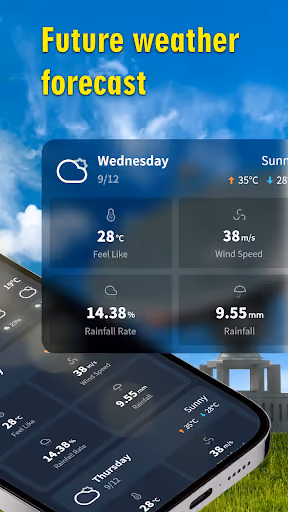 Weather Trip's fake update ads trick users into a worse app preview screenshot 3