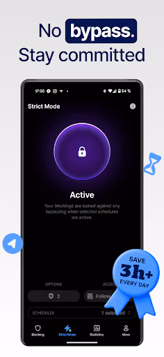 AppBlock's screen-time blocks are easy to bypass preview screenshot 3