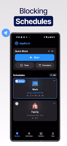 AppBlock's screen-time blocks are easy to bypass preview screenshot 5