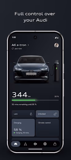 myAudi keeps losing the car preview screenshot 1