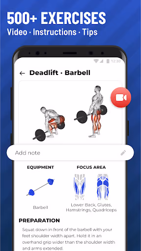 Gym Workout Tracker paywalls the sets you already logged yourself preview screenshot 7